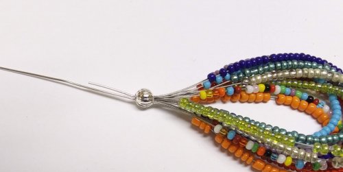 Judy Larson's Seed Bead Earrings - , Beading, Beads, seed bead earrings